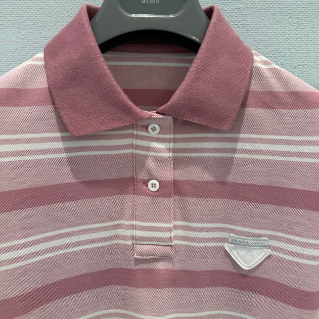 PRADA 26S LONG SLEEVED POLO SHIRT 820