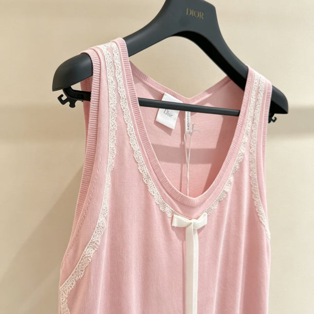 DIOR 26S KNIT SLEEVELESS TOP 1295