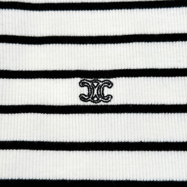 CELINE 26S STRIPED POLO SHIRT 448