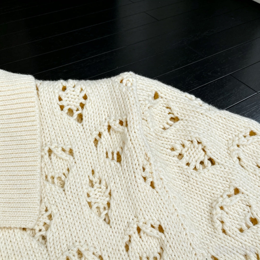CELINE 26S LACE KNIT DRESS 446