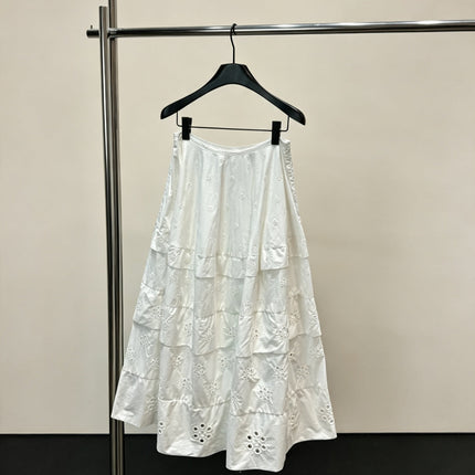 CELINE 26S TIERED SKIRT 526