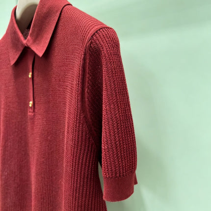 LORO PIANA 26S KNIT POLO SHIRT 870