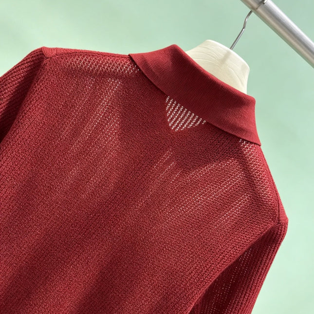 LORO PIANA 26S KNIT POLO SHIRT 870