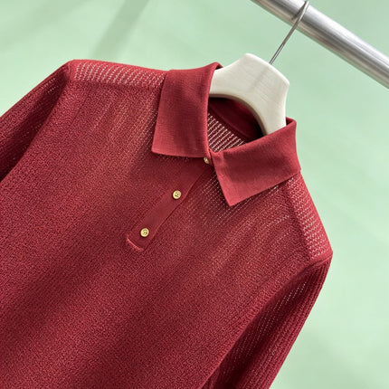 LORO PIANA 26S KNIT POLO SHIRT 870