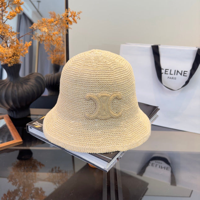 CELINE 26S TRIOMPHE BUCKET HAT STYLE 61