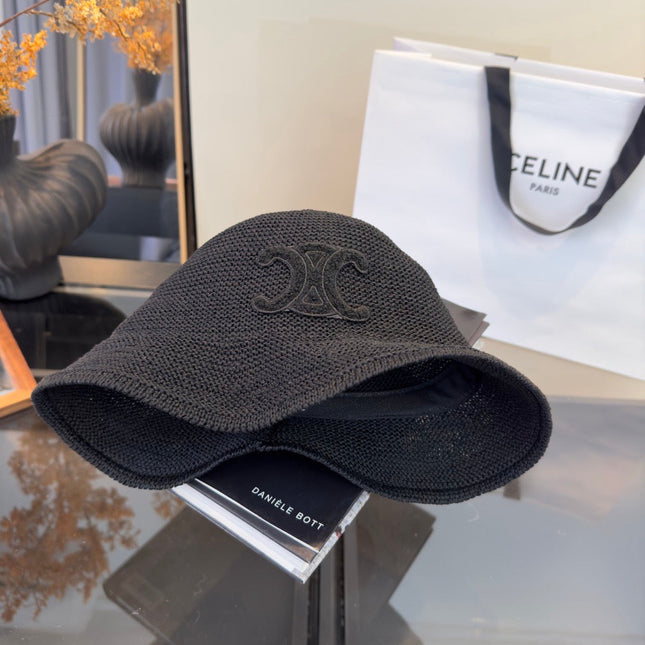 CELINE 26S TRIOMPHE BUCKET HAT STYLE 60