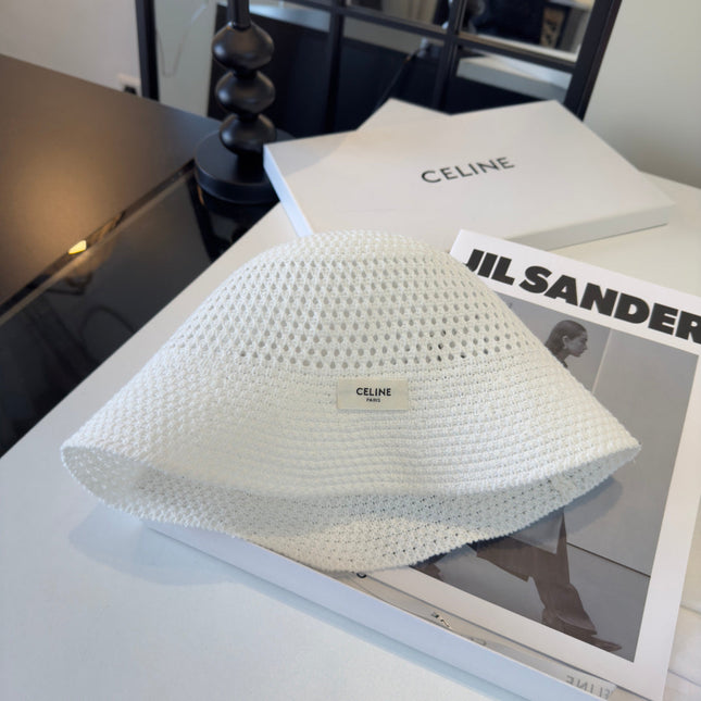 CELINE 26S CROCHET BUCKET HAT STYLE 22