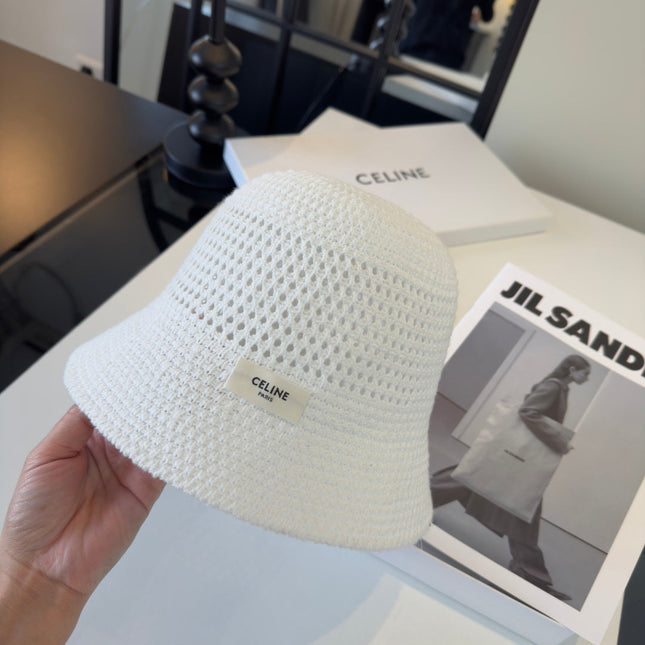 CELINE 26S CROCHET BUCKET HAT STYLE 22