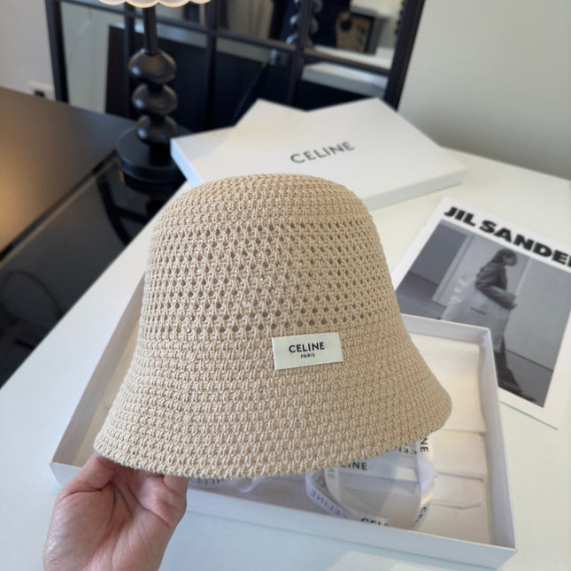 CELINE 26S CROCHET BUCKET HAT STYLE 20