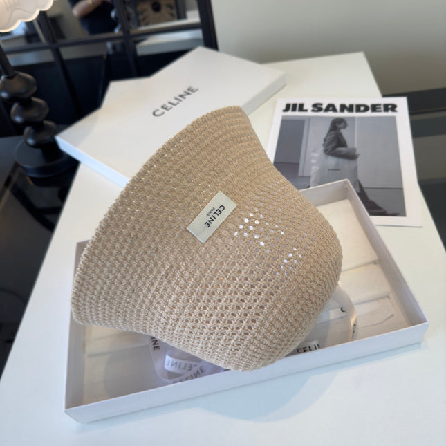 CELINE 26S CROCHET BUCKET HAT STYLE 20