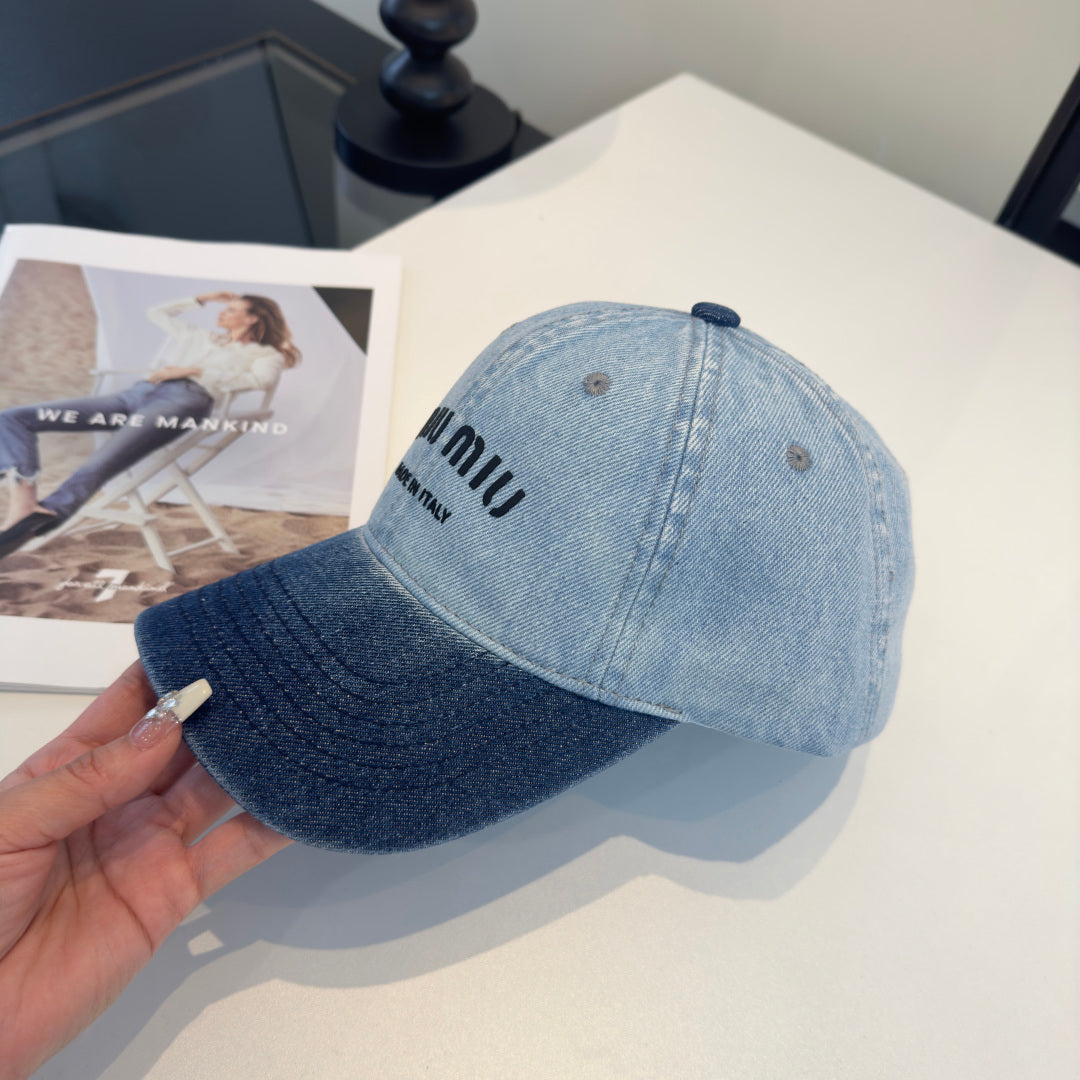 MIUMIU 26S BASEBALL CAP 342253