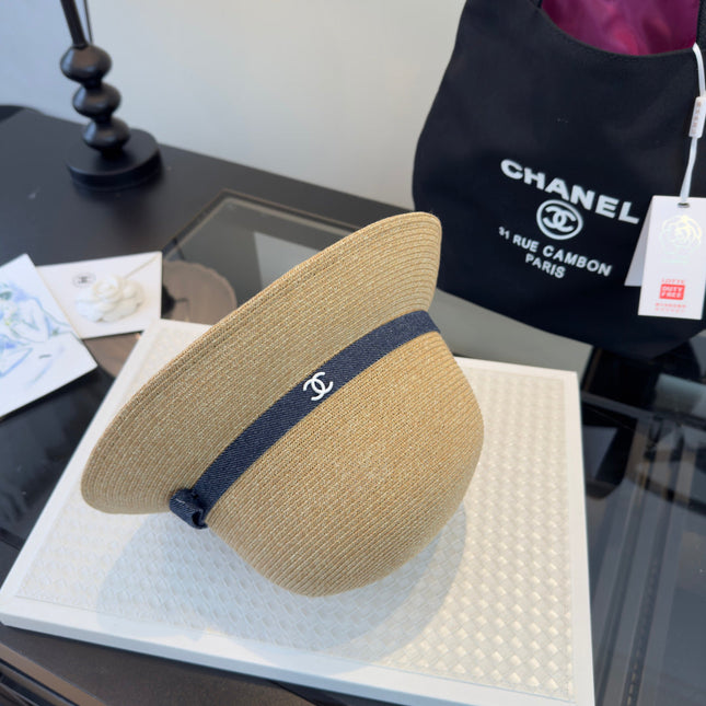 CHANEL 26S RAFFIA BUCKET HAT 338042