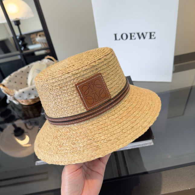 LOEWE 26S STRAW BOATER HAT STYLE 005