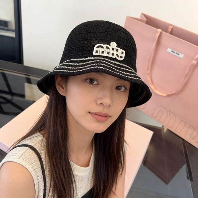 MIUMIU 26S CROCHET BUCKET HAT 342085