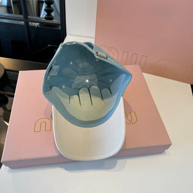 MIUMIU 26S BASEBALL CAP 331381