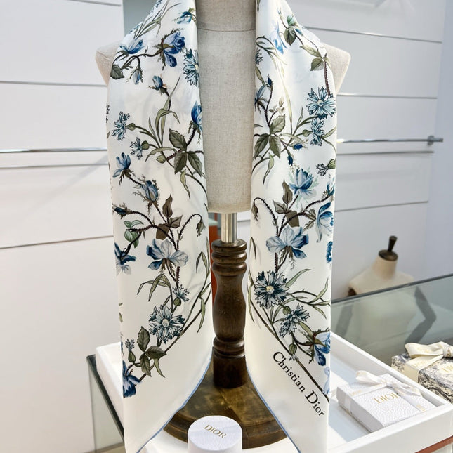 DIOR 26S SCARF 90CM IN SILK 274728