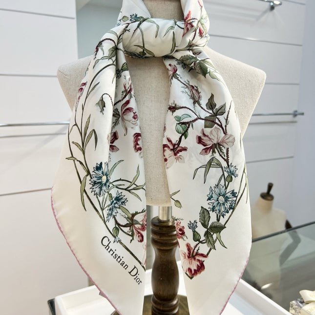 DIOR 26S SCARF 90CM IN SILK 274729