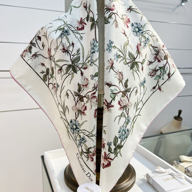 DIOR 26S SCARF 90CM IN SILK 274729