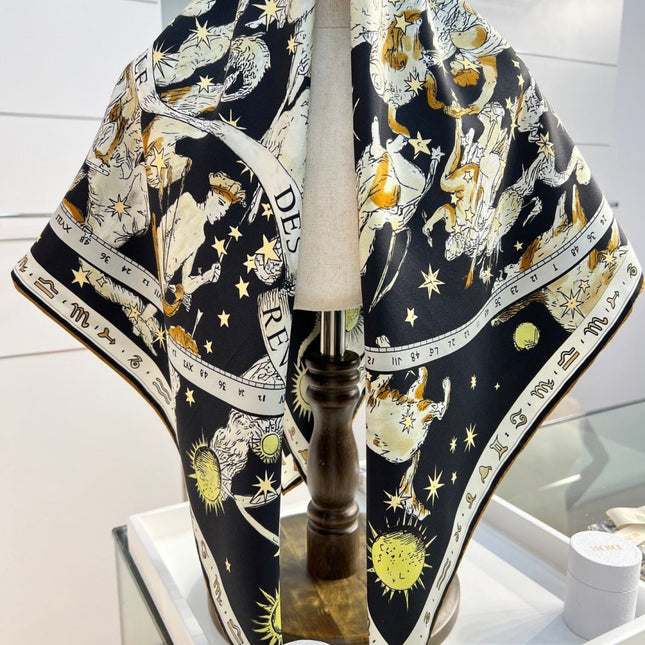 DIOR 26S SCARF 90CM IN SILK 274732