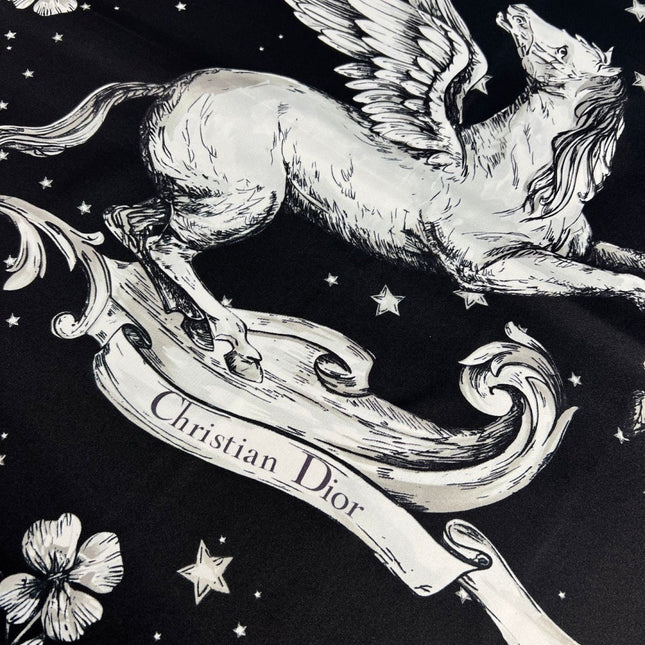 DIOR 26S SCARF 90CM IN SILK 274733