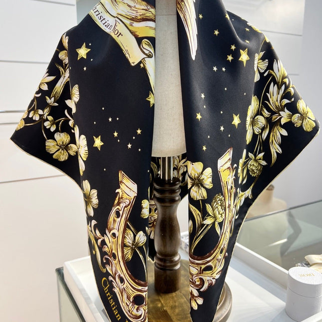 DIOR 26S SCARF 90CM IN SILK 274735