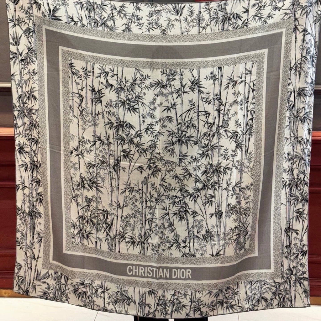 DIOR 26S SCARF 140CM IN CASHMERE SILK 304677