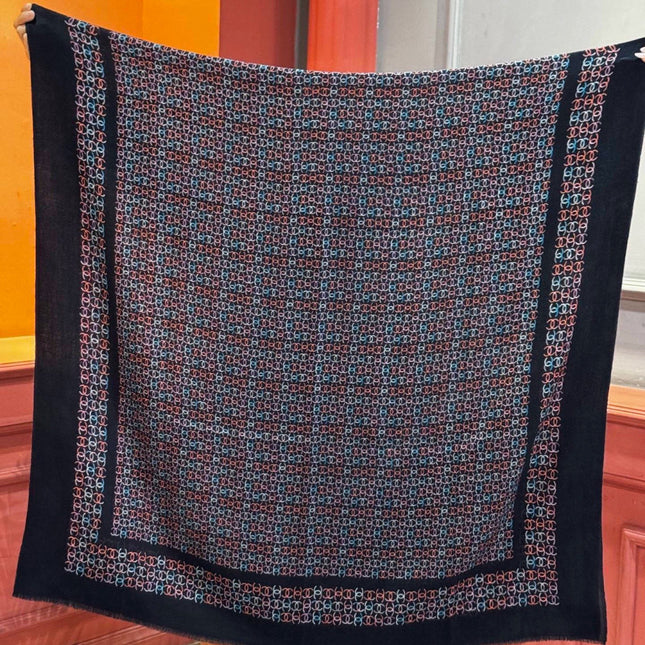 CHANEL 26S SCARF 200 IN CASHMERE AND SILK 306090