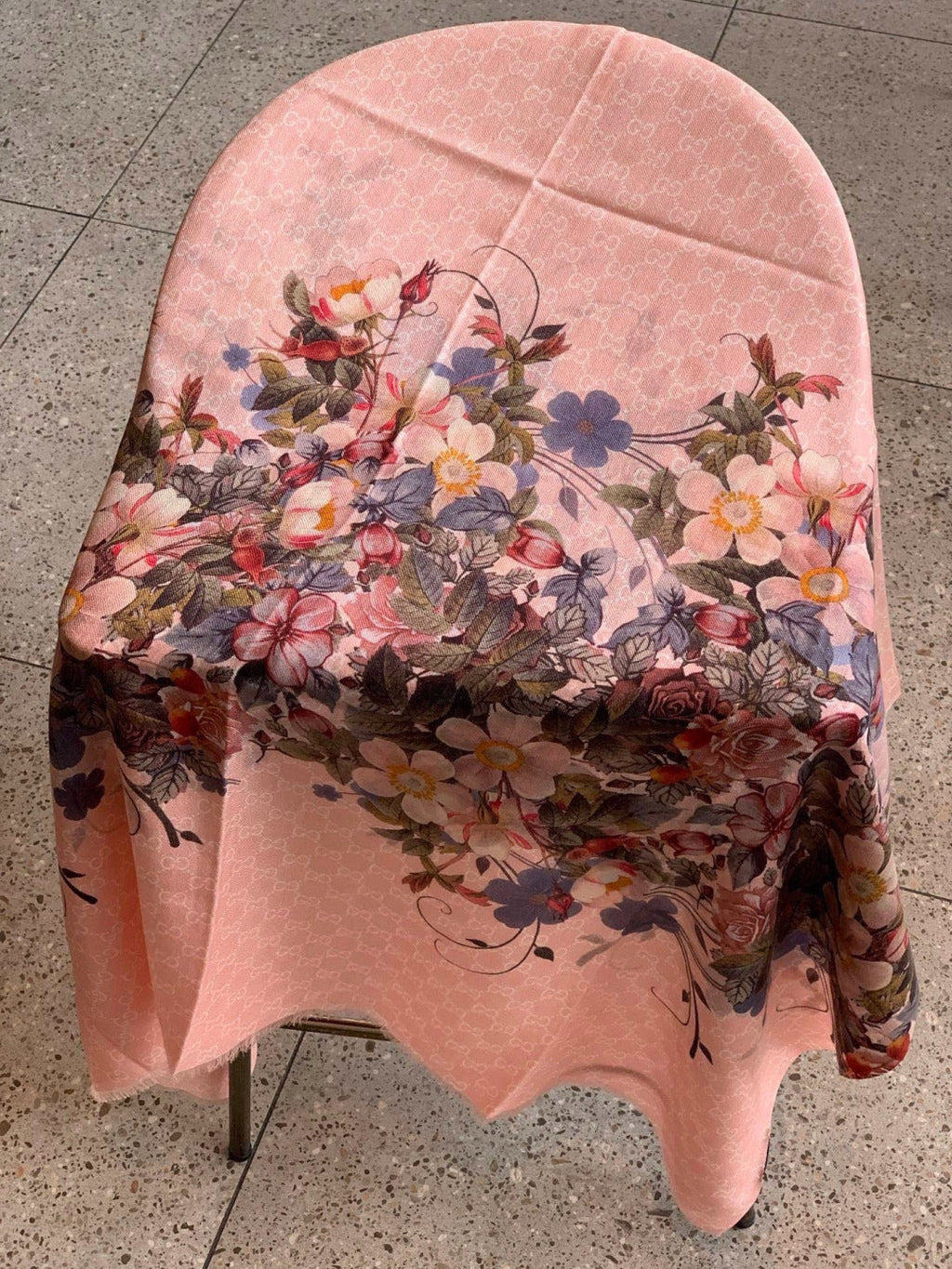 GUCCI 26S SCARF 200 IN CASHMERE AND SILK 306106