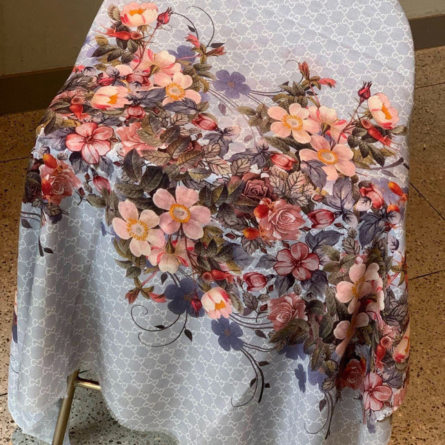 GUCCI 26S SCARF 200 IN CASHMERE AND SILK 306109