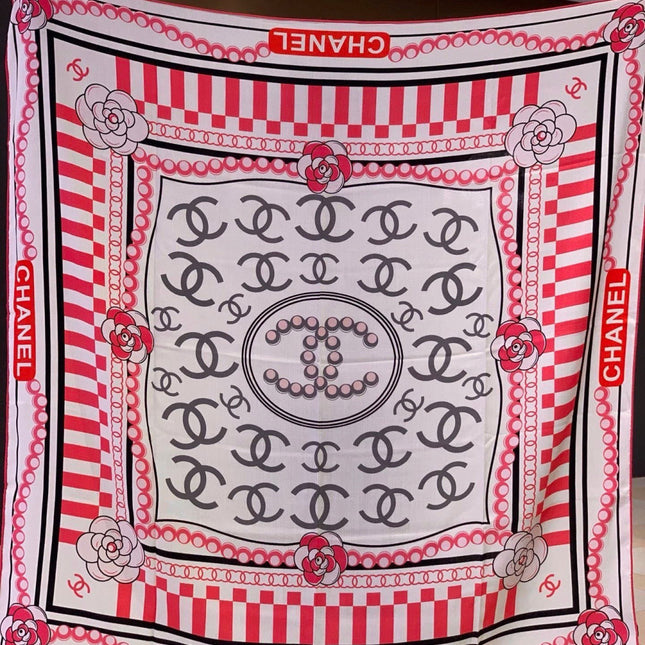 CHANEL 26S SCARF 135 IN CASHMERE AND SILK 309894
