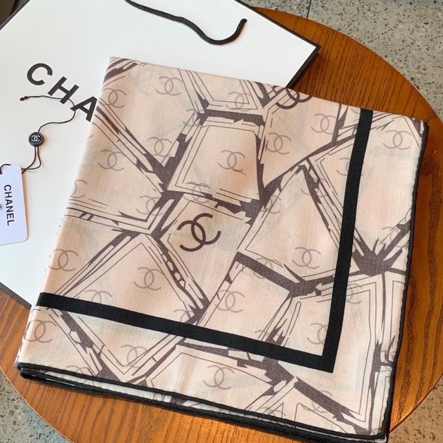 CHANEL 26S SCARF 135 IN CASHMERE AND SILK 309913