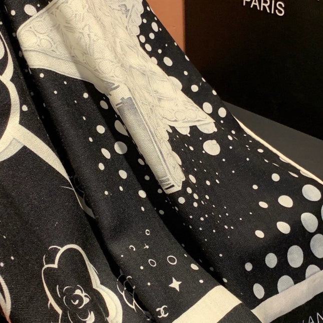 CHANEL 26S SCARF 140 IN SILK 311980