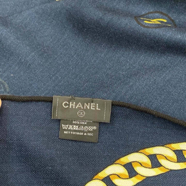 CHANEL 26S SCARF 135 IN SILK AND CASHMERE 313343