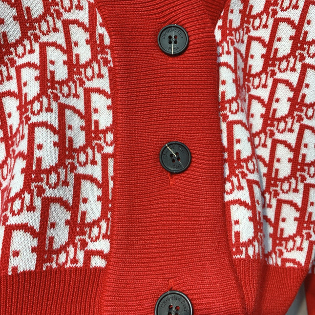 DIOR 25S V-NECK KNIT CARDIGAN 697