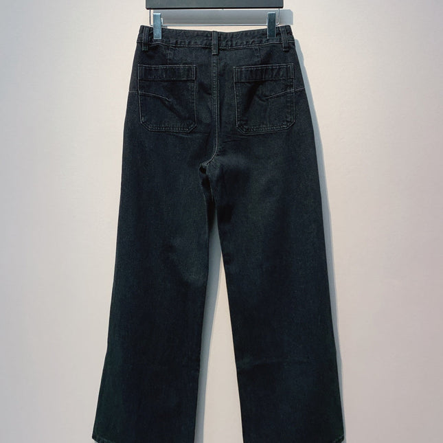 DIOR 25S WIDE-LEG STRAIGHT JEANS 852