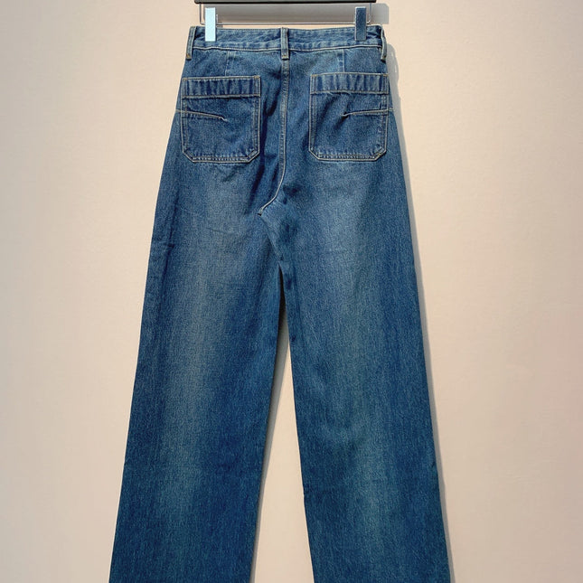 DIOR 25S WIDE-LEG STRAIGHT JEANS 851
