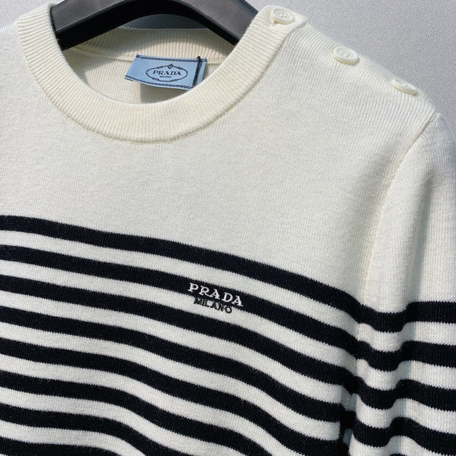 PRADA 26S CREW NECK KNIT SWEATER 640