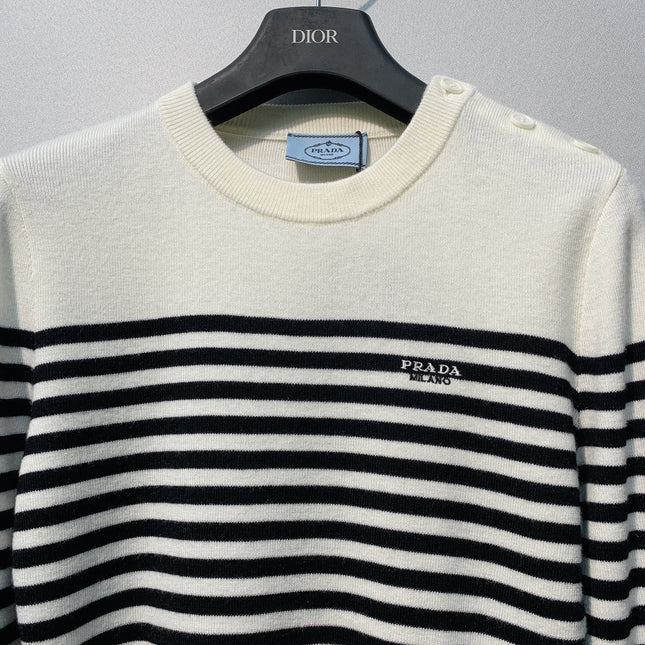 PRADA 26S CREW NECK KNIT SWEATER 640