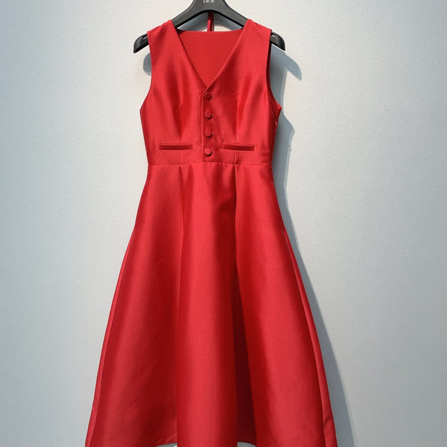 DIOR 26S V-NECK BLAZER DRESS 1133