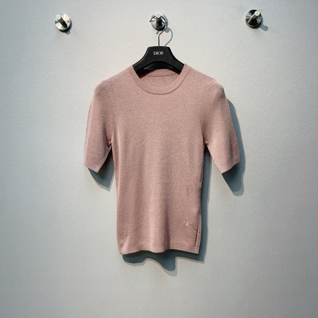 DIOR 26S SHORT-SLEEVE CREW NECK TOP 911