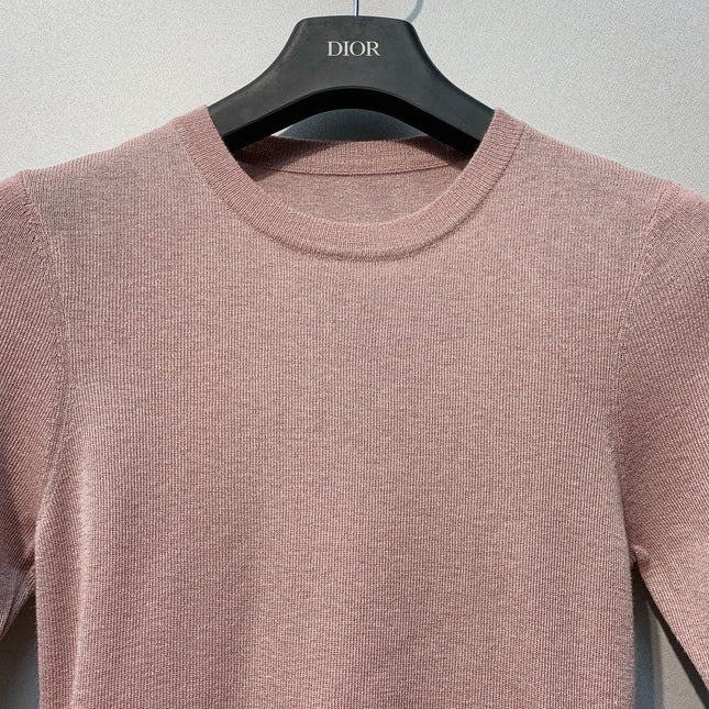DIOR 26S SHORT-SLEEVE CREW NECK TOP 911