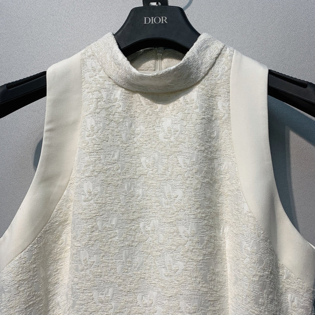 DIOR 26S SLEEVELESS A-LINE MAXI DRESS 1024