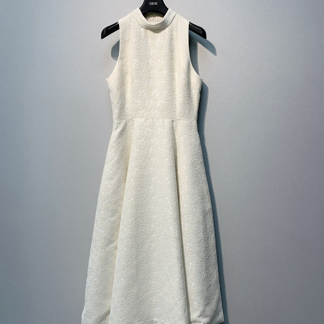 DIOR 26S SLEEVELESS A-LINE MAXI DRESS 1024