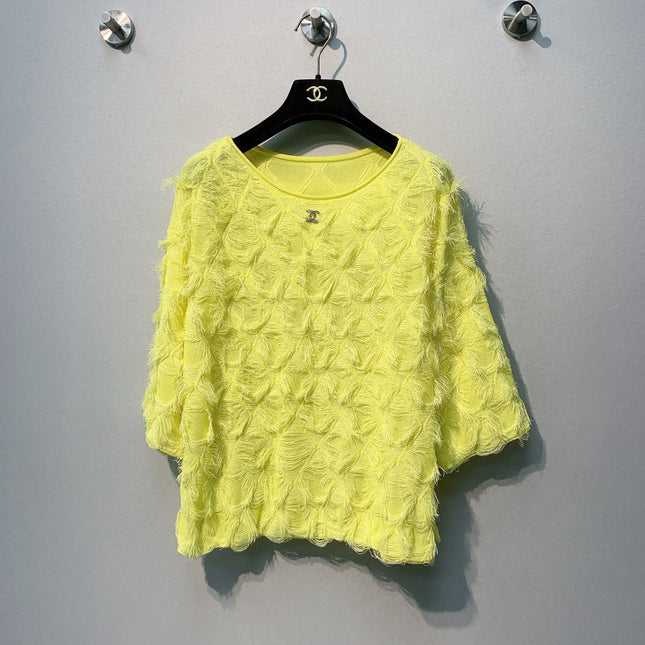 CHANEL 26S LIGHTWEIGHT KNIT TOP 966
