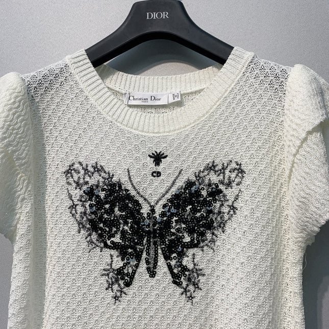 DIOR 26S SHORT-SLEEVE SWEATER 1153