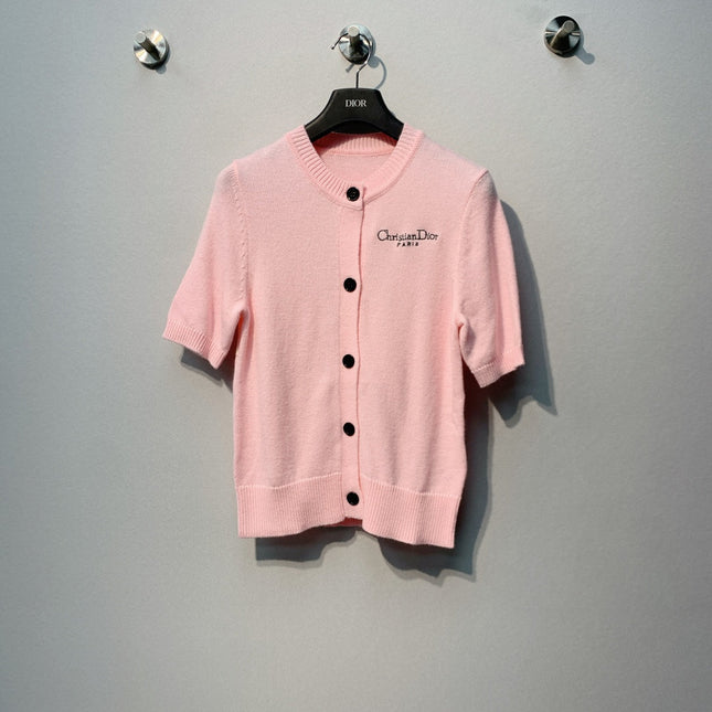 DIOR 26S SHORT-SLEEVE SWEATER 1152