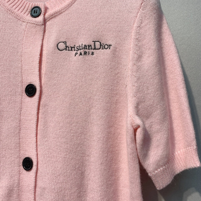 DIOR 26S SHORT-SLEEVE SWEATER 1152