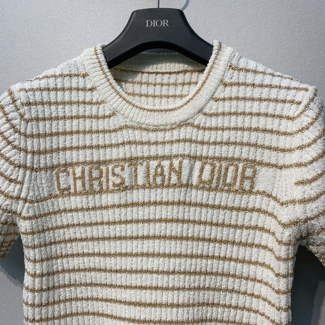 DIOR 26S SHORT-SLEEVE SWEATER 1208