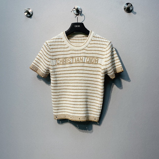 DIOR 26S SHORT-SLEEVE SWEATER 1208