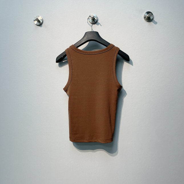 CELINE 26S LOGO SLEEVELESS T-SHIRT 169
